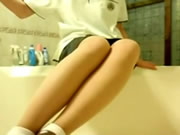 台湾女の子のオナニー バスルーム